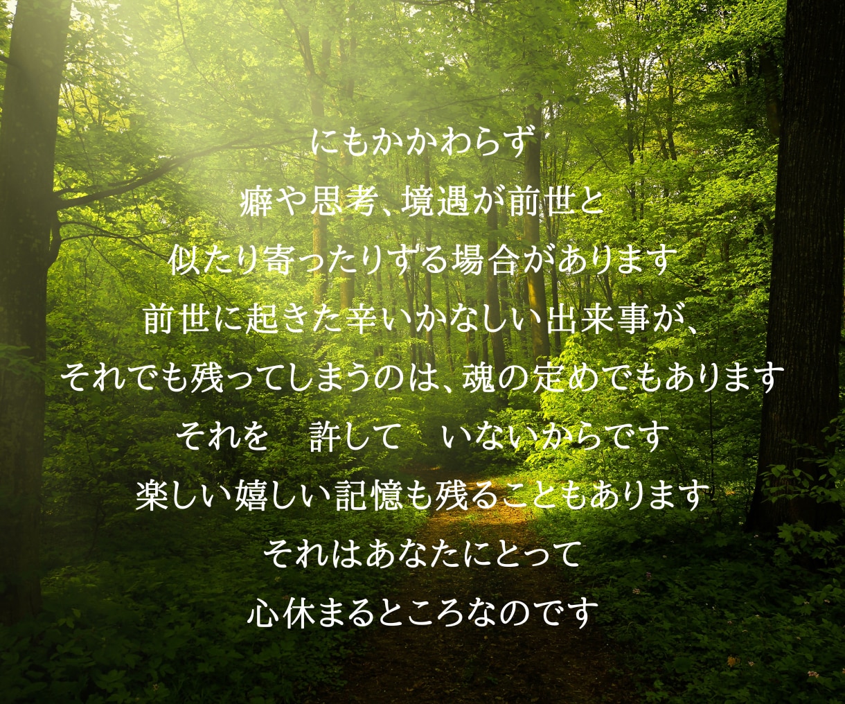 過去生ヒーリングし今世に活かすヒントをお伝えします 今世をより豊かに自分らしく生きれるため、過去生の魂を癒そう！ イメージ4