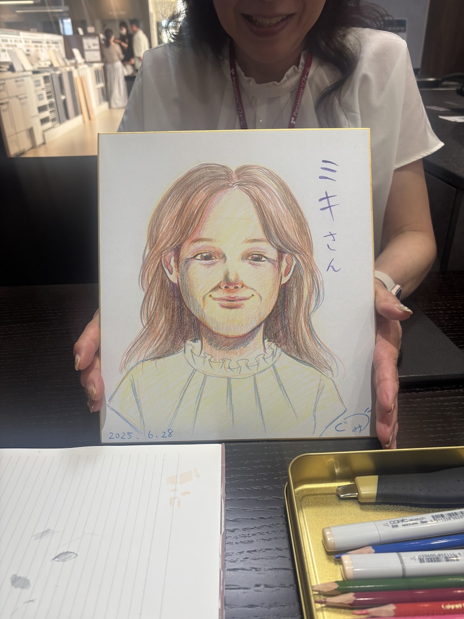 お好みの絵のタッチで似顔絵制作いたします 似顔絵検定一級所持者が情熱を込めて制作したいと思います。 イメージ1