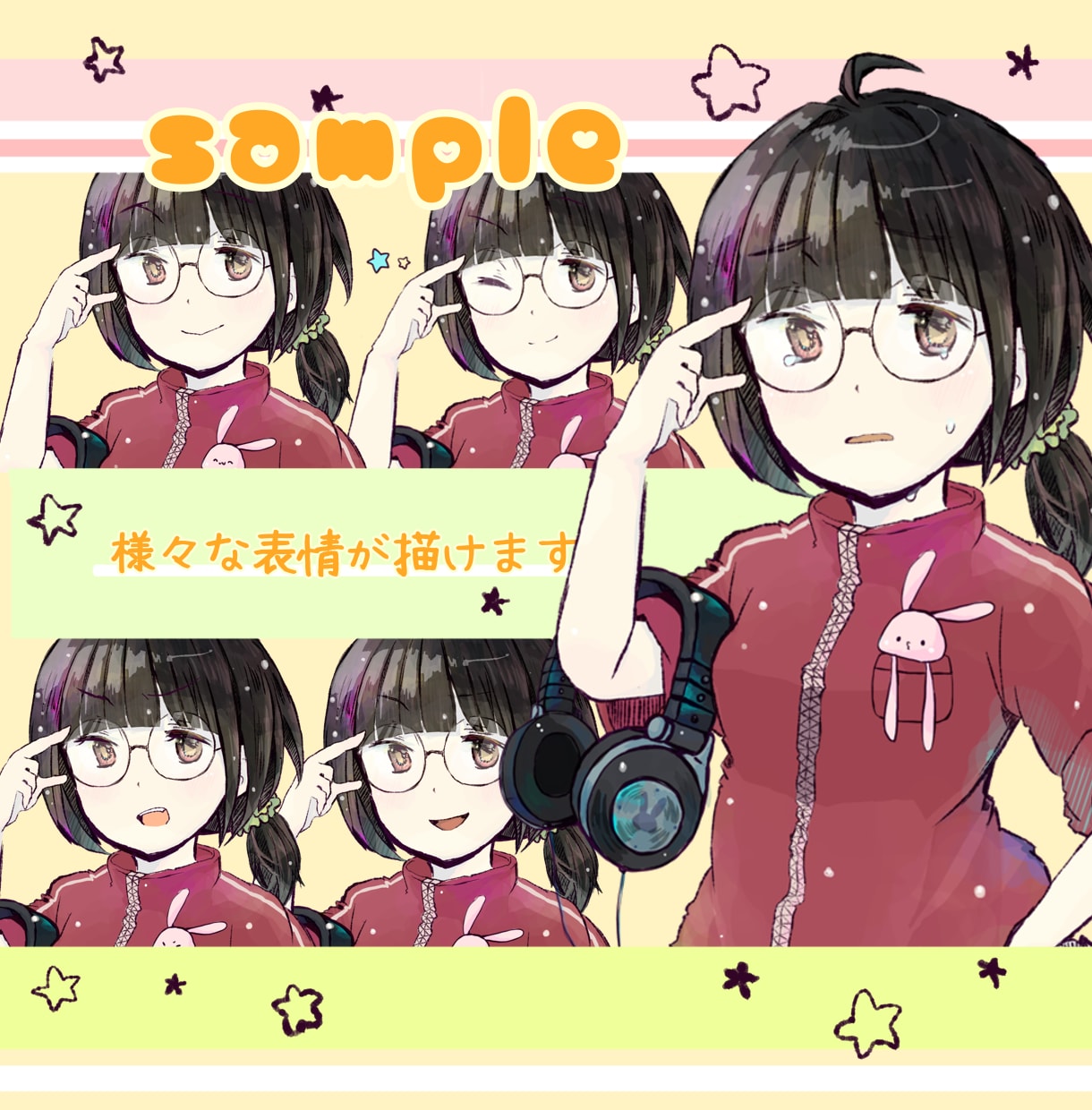 動画配信をしたい方に高画質で丁寧な立ち絵を描きます 無料で表情の差分もおつけします。商用•グッズ化OK！ イメージ3