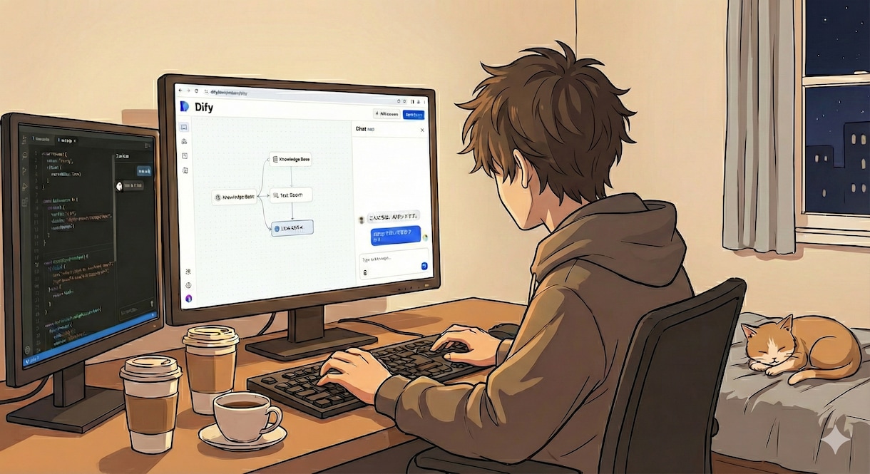 Difyでかんたん業務用AIツールを作ります 難しくないAI導入、はじめませんか イメージ1