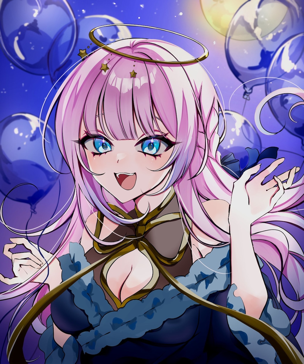 1枚絵制作致します VTuber様、活動者様向け1枚絵イラストの制作を致します イメージ2