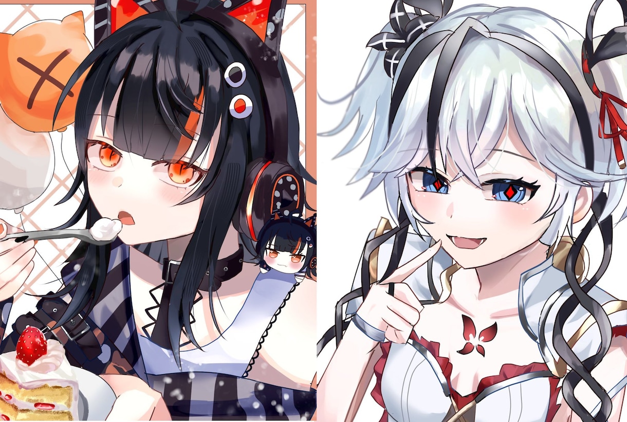 3名様限定！キラキラかわいいイラストお描きします 実績作りのため格安で承ります！ イメージ2