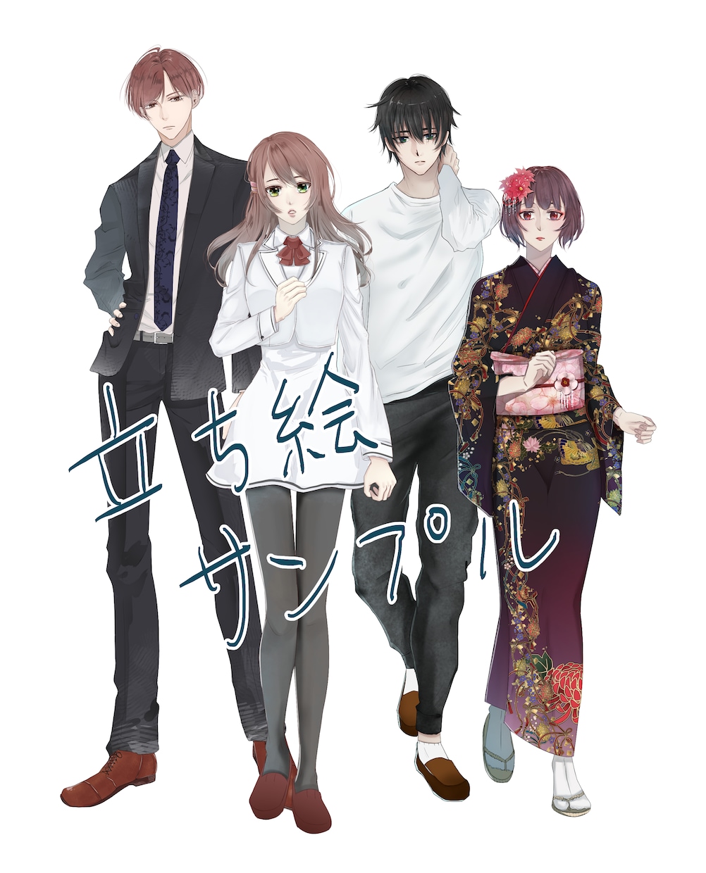 用途様々！立ち絵制作します あなただけの魅力的なキャラクターを制作します！ イメージ5
