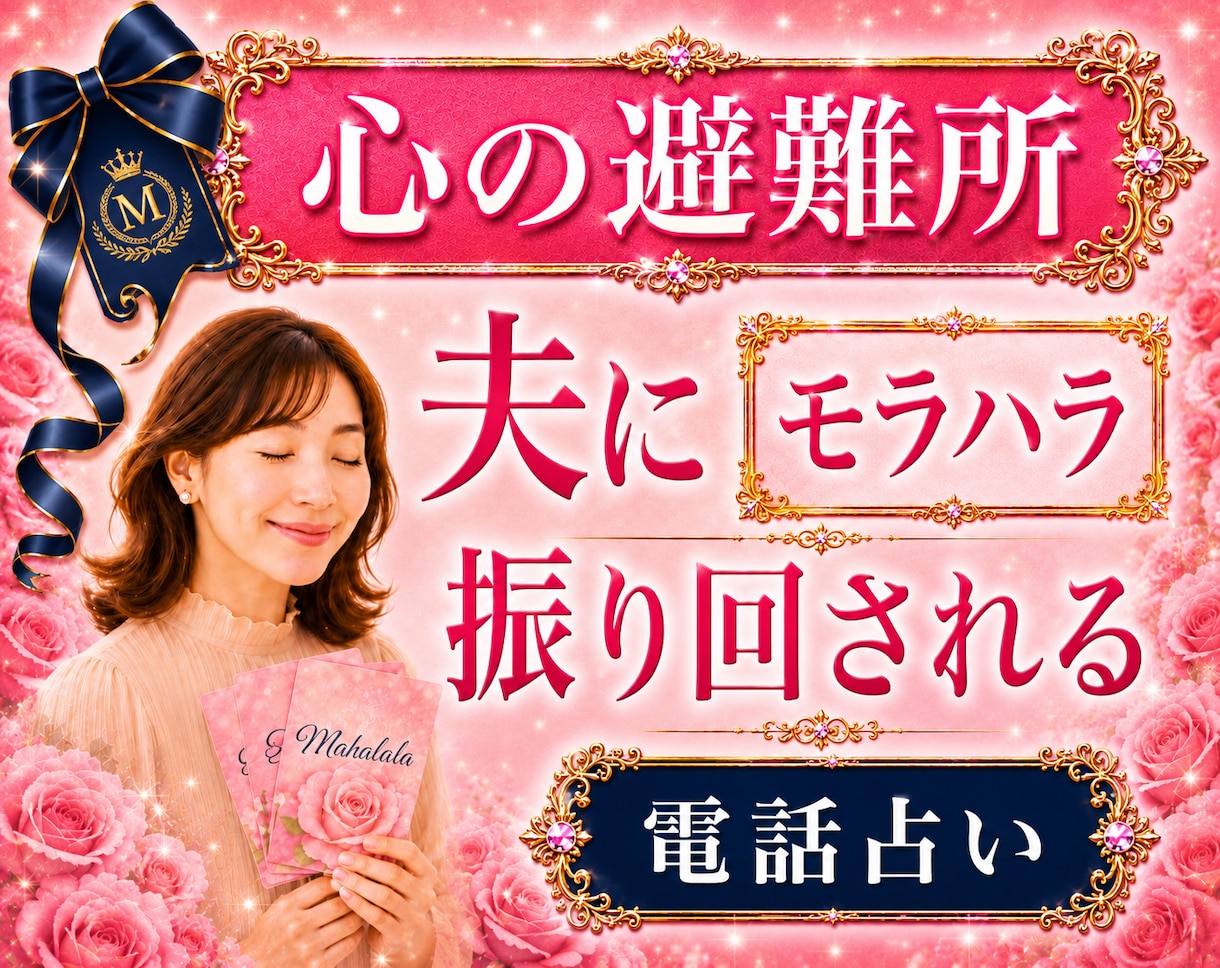 これはモラハラ？｜結婚生活での悩みを整理し導きます ｜霊視×心理学×タロットの解決策｜本質まで深く読み解く鑑定｜ イメージ1