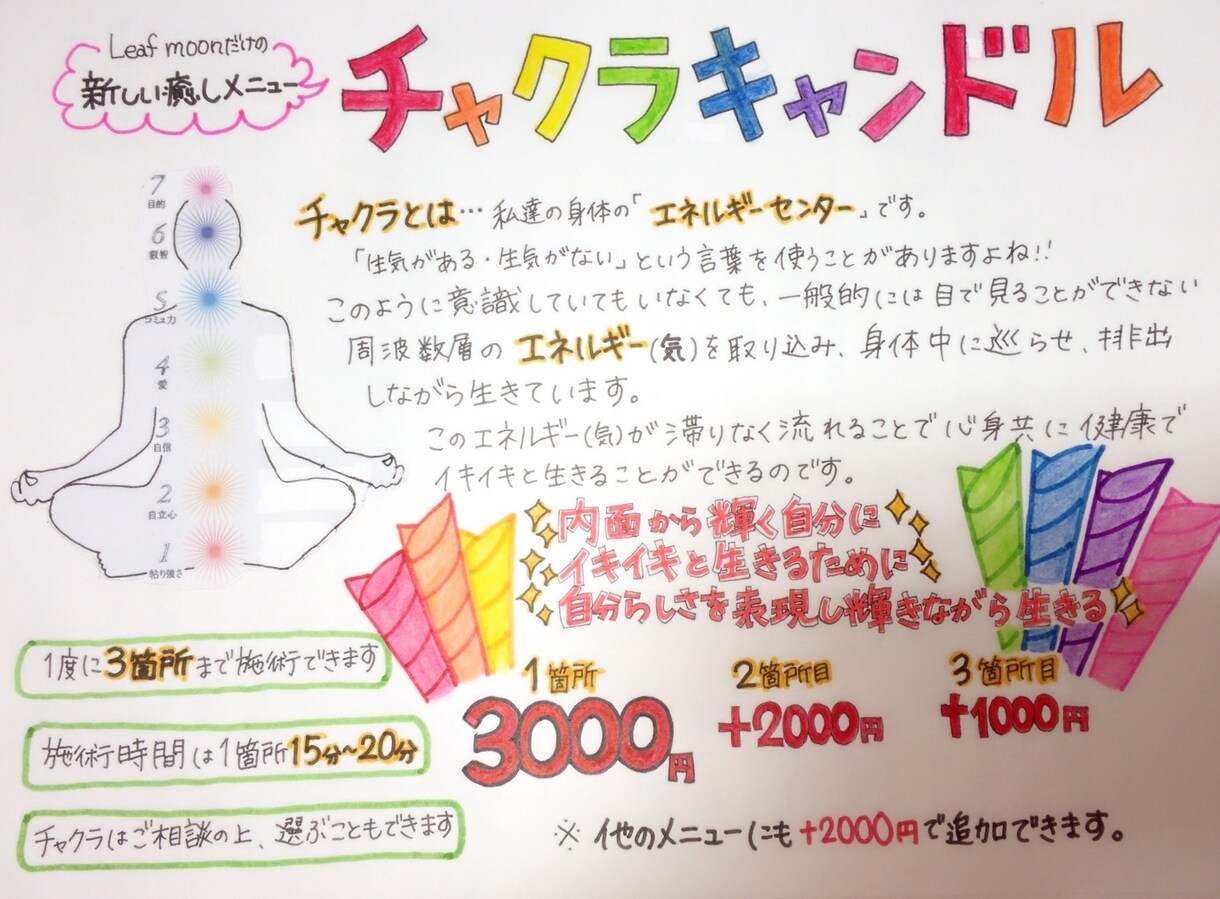 手描きのチラシ、POP作成します パソコンを使わずすべて手描きで作成 イメージ3