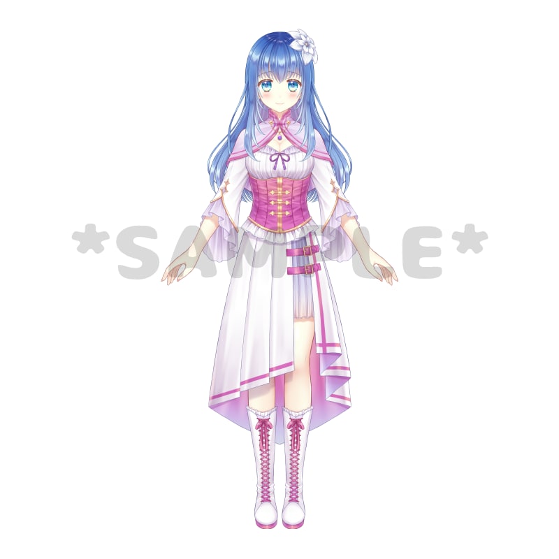 Live2D用のパーツ分けしたイラストお描きします VTuber（vtuber）などの活動を予定されている方に！ イメージ10