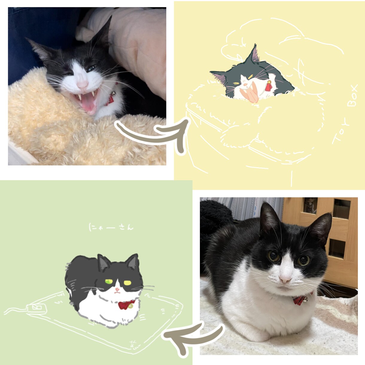 愛しのペットのイラスト描きます 愛しのペットをふわふわなかわいいイラストに！ イメージ5