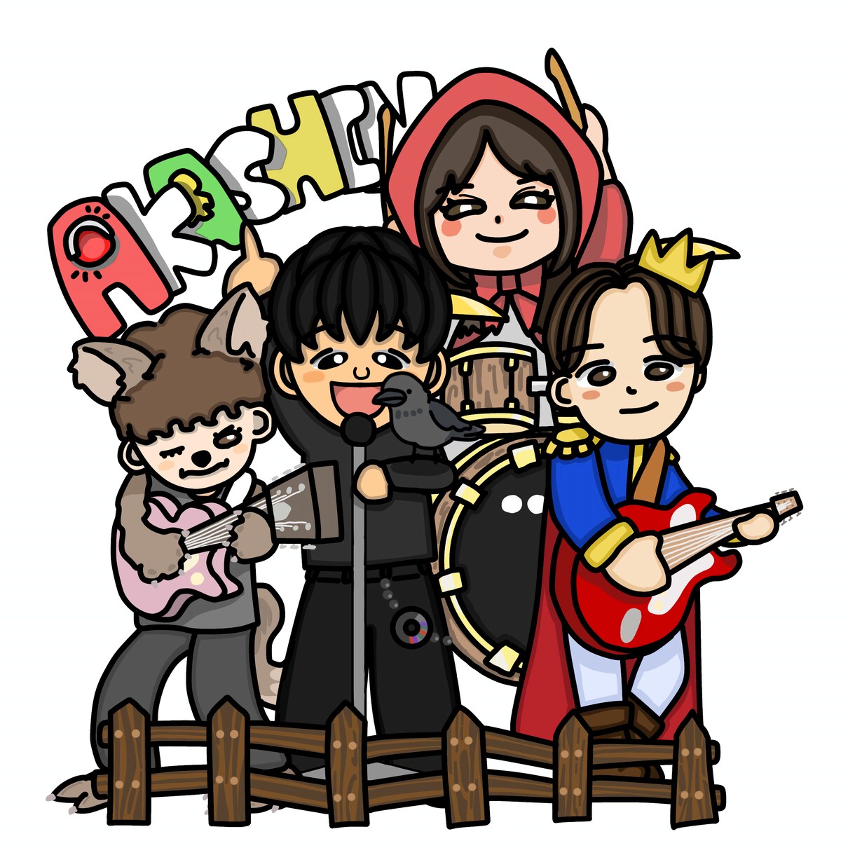 イメージ通り！個性的かつPOPなイラスト描きます POPで目につくイラスト作成！友人・恋人へのプレゼントにも! イメージ8