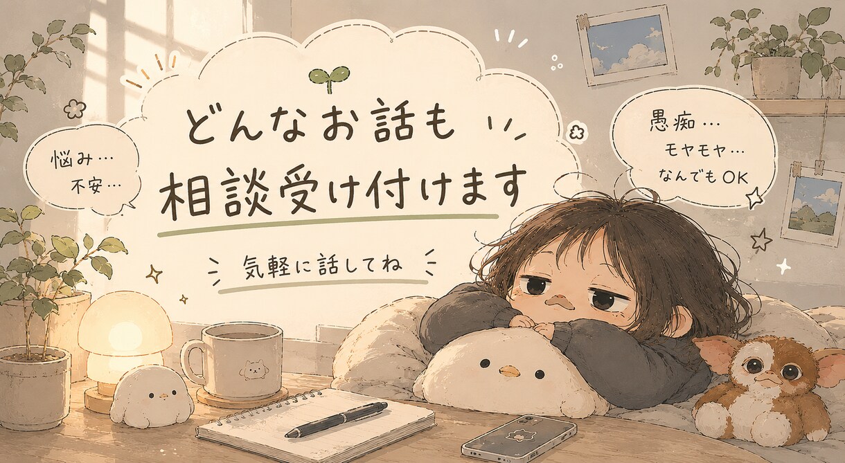 お話しききます INSP/HSS型HSP/繊細だけど刺激が好き／生きづらい イメージ1