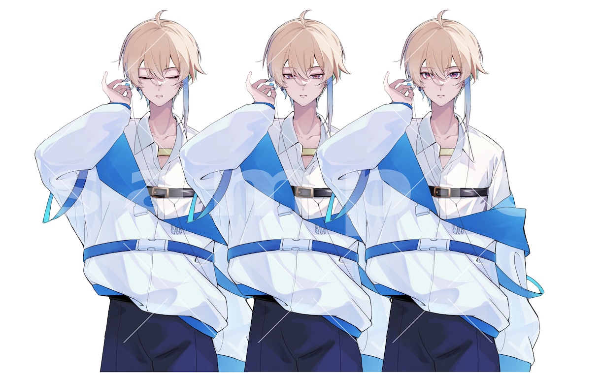 透明感のあるイラストを制作いたします MV用、TRPG、グッズ用イラスト等なんでも受け付けています イメージ7