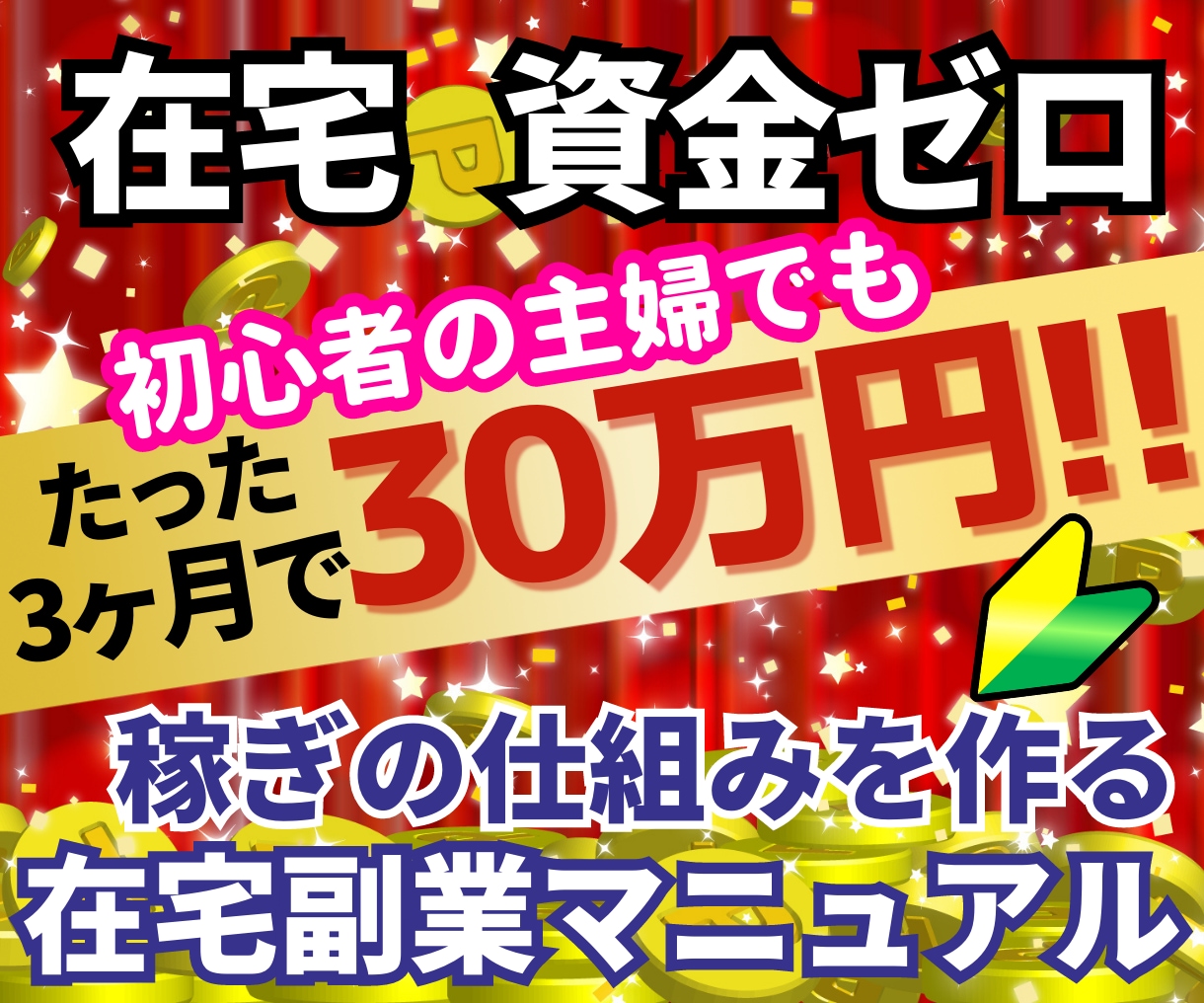 １日３０分の作業で初月から２０万円稼ぐ初公開