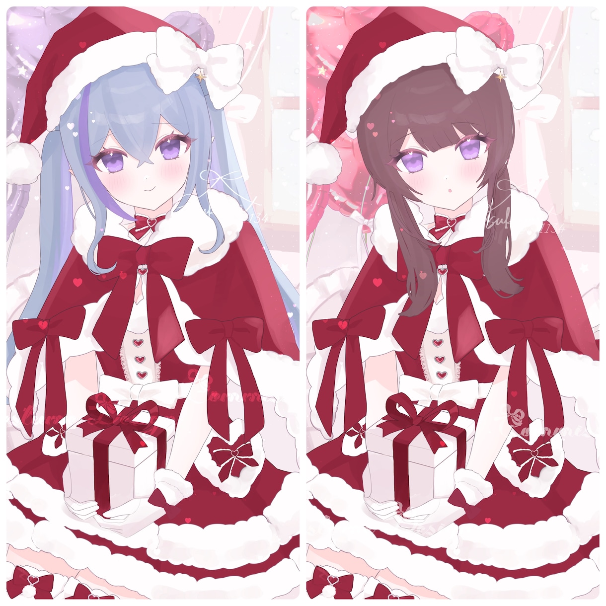 クリスマス量産イラストを制作します VTuberさんにもおすすめです！ イメージ2
