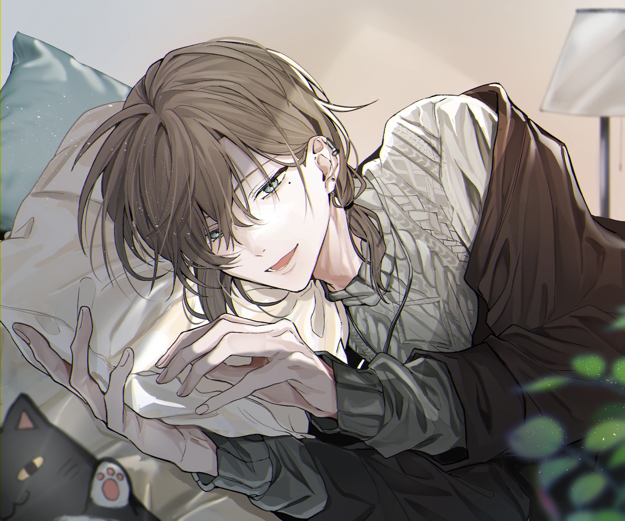 表紙等・イラスト作成いたします 細部までこだわった目を引くイケメンなイラスト描きます イメージ5