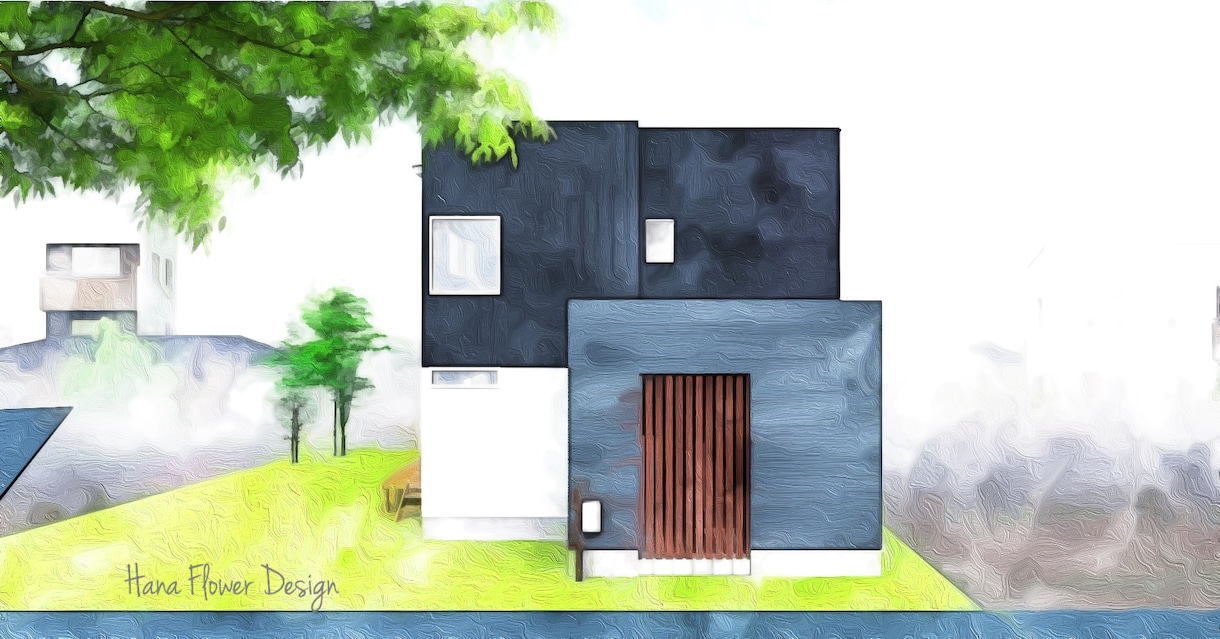 内観パース•外観パースを作成いたします 設計事務所・ハウスメーカーへお勤めの方住宅営業支援いたします イメージ3