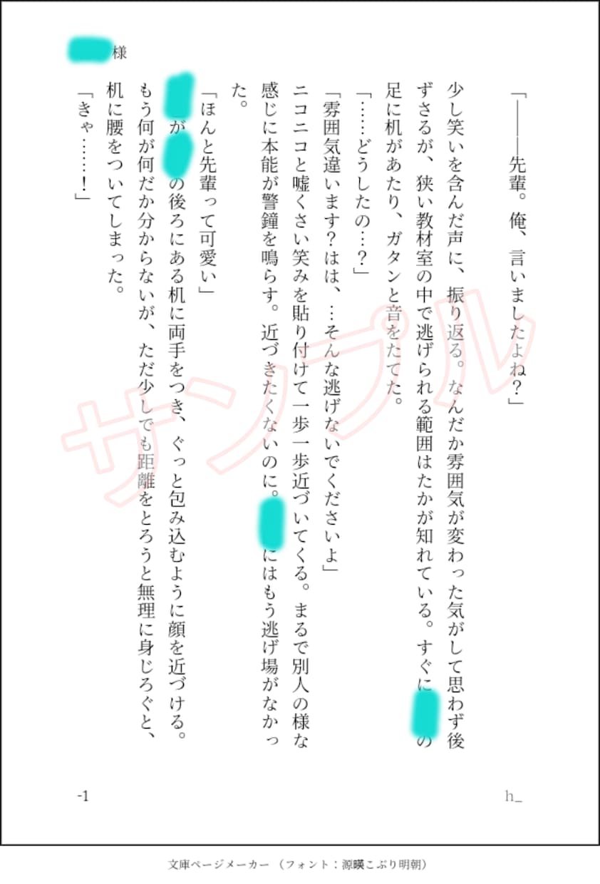夢小説 オーダー 貴方の為だけに書きます NLBLGL全てOK◎何度でも修正◎お気軽にオーダー下さい！ イメージ2