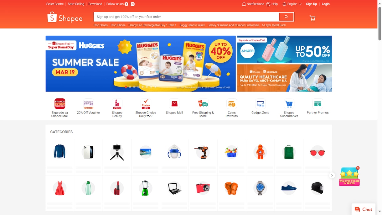 Shopee(越境EC)ショップを構築します 出店・出品・プロモーション設定、ショップ構築 イメージ4