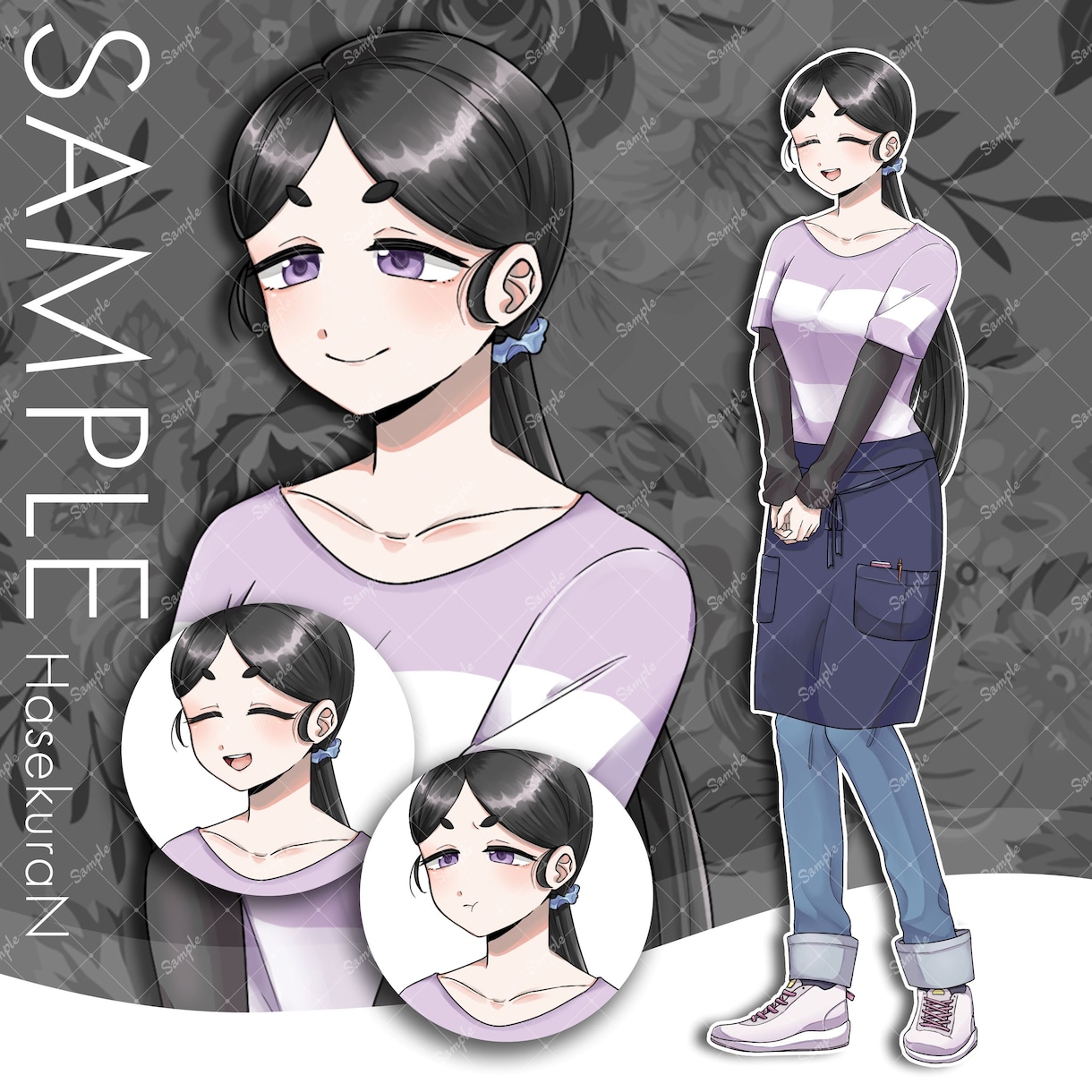 デザインおまかせもOK！立ち絵イラストを制作します TRPGやゲーム、配信などさまざまな場面で使用可能！ イメージ8