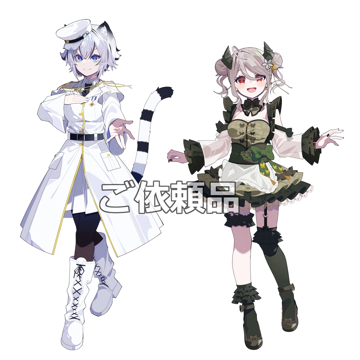 男女可★！良心価格設定で全身の絵をお描きします キャラが1人、簡単な背景、小物追加程度であれば追加料金なし！ イメージ5