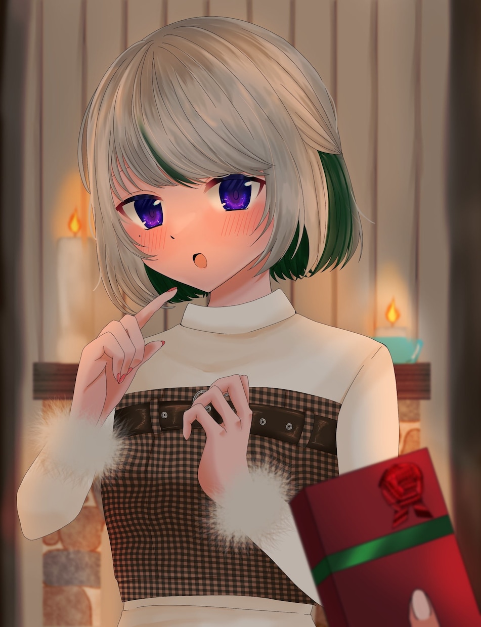 5000円でサムネや一枚絵描きます Vtuberさんに使いやすい！おはVやサムネ等にぴったり イメージ2