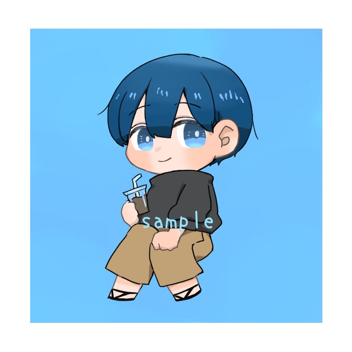 デフォルメキャラ【最短3日】描きます 推しや好きな人をミニキャラにしませんか？ イメージ2