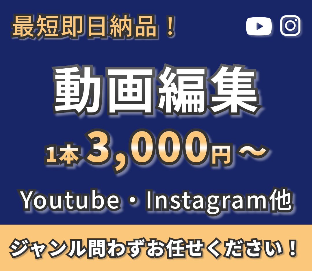 デザイナーが編集！鮮やかでモダンな動画に編集します 元動画を活かし、色彩鮮やかな編集をします！ イメージ1