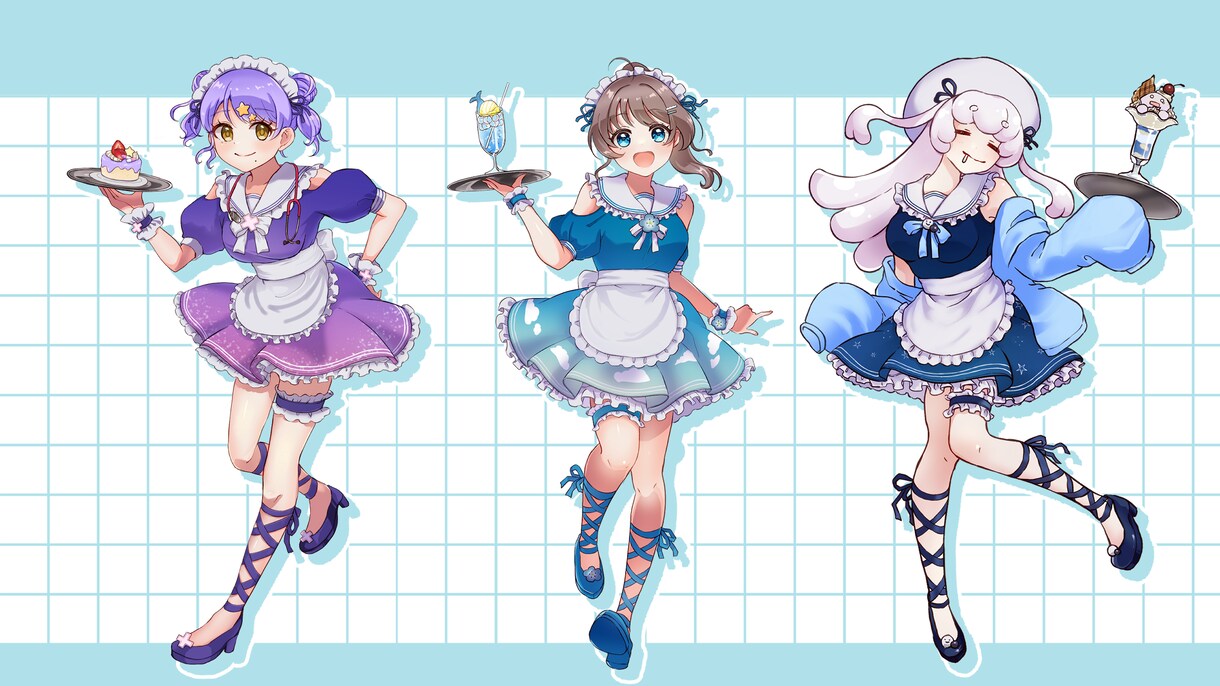 IRIAM、TRPG、動画用立ち絵など描きます 推したくなる魅力を込めた立ち絵を制作します イメージ7