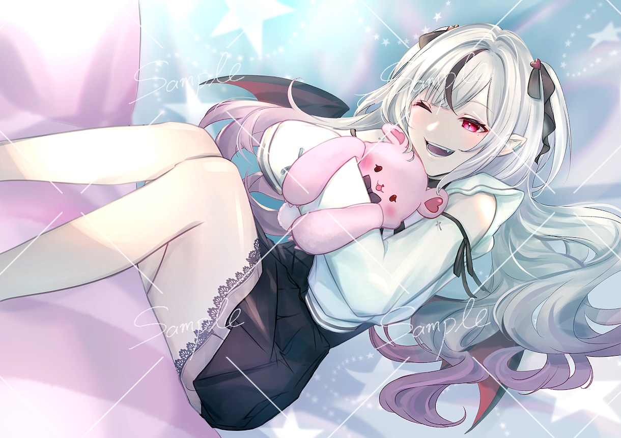 アイコン、一枚絵、立ち絵、きれいなイラスト描きます Vtuber様、サムネ、歌ってみた、誕生日、記念日にも イメージ1
