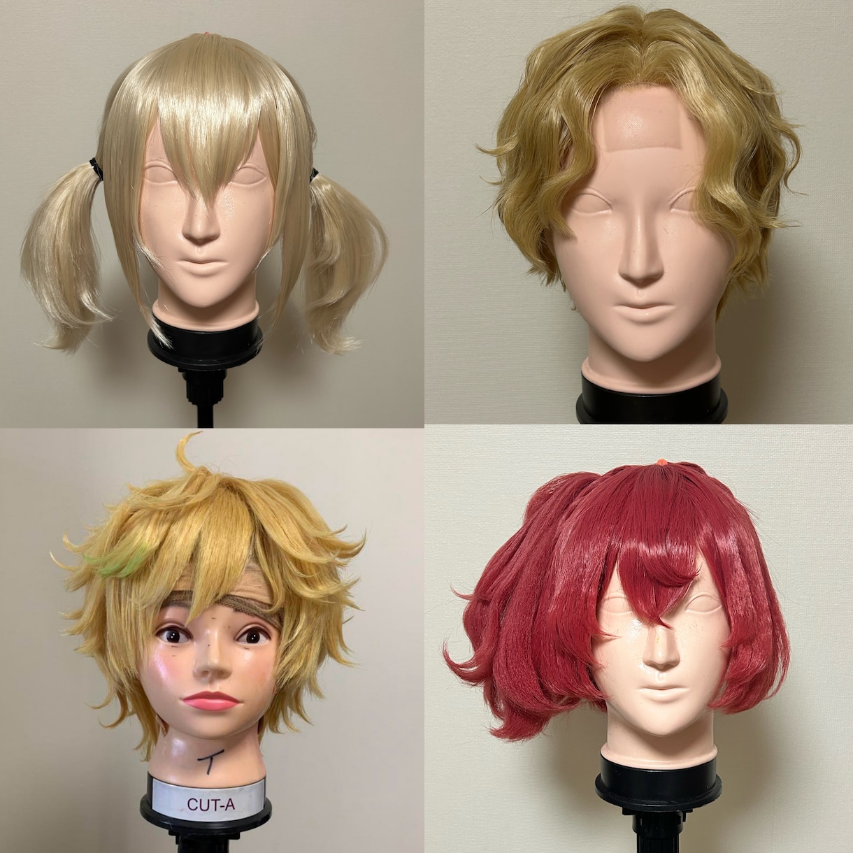 あなたに寄り添うコスプレウィッグ製作をいたします お気軽にご相談下さい双方満足の出来るお取引を目指しております イメージ3