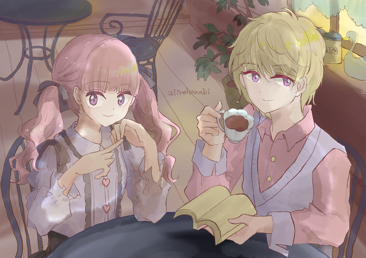 先着3件限定50%off♡イラストお描きします VTuber、一枚絵、動画用、ゲーム用スチル、立ち絵など イメージ1
