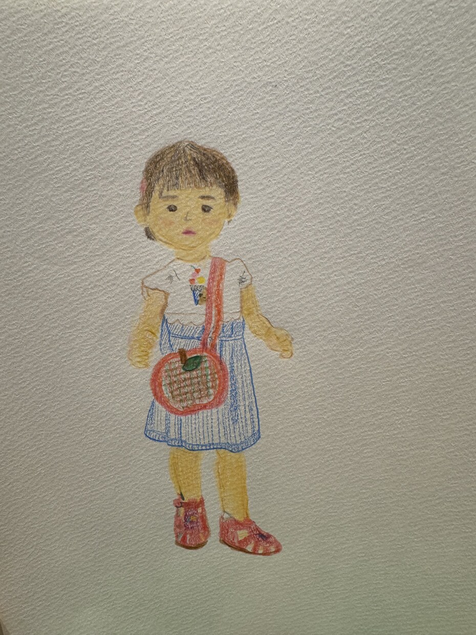 お子様や家族の似顔絵を描きます 優しい雰囲気の色鉛筆でほんわかあたたまるイラスト イメージ2