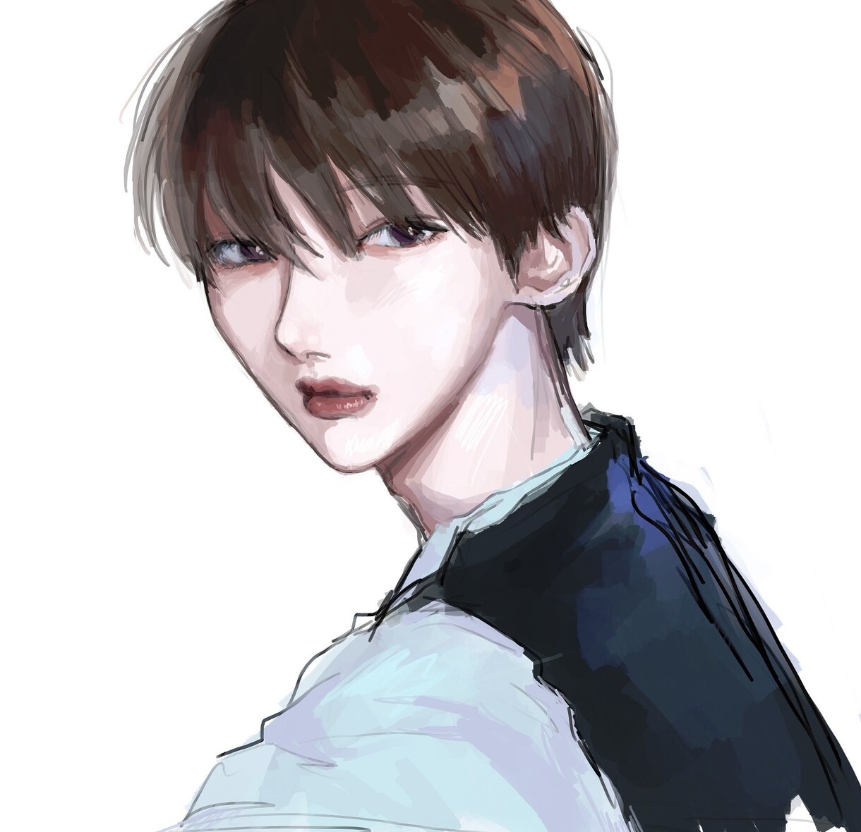 厚塗りのイラスト描きます アイコン、サムネ、MV用等々ご希望のイラスト描きます！ イメージ3