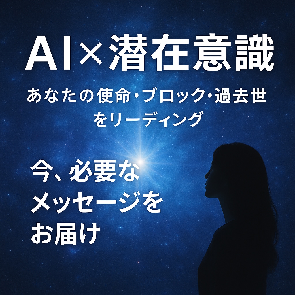 使命・未来特化型★AI分析✕魂のリーディングします 眠れる才能と天命を呼び覚まし、運命の扉を開けるための羅針盤 イメージ2