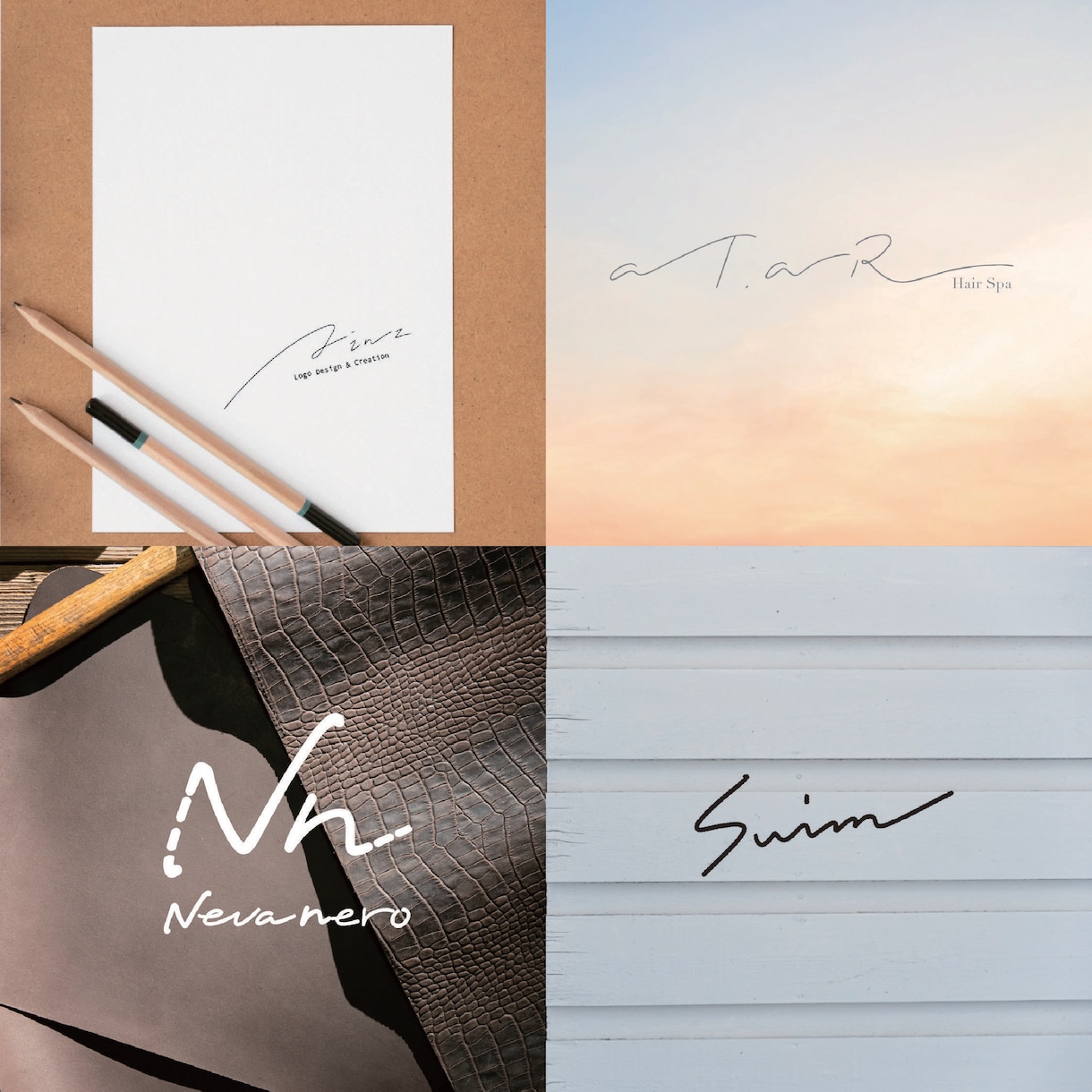 手書き文字で世界に一つだけのロゴをデザインします 3月末まで特別価格！ロゴやSNSのおしゃれなロゴ作ります！ イメージ1