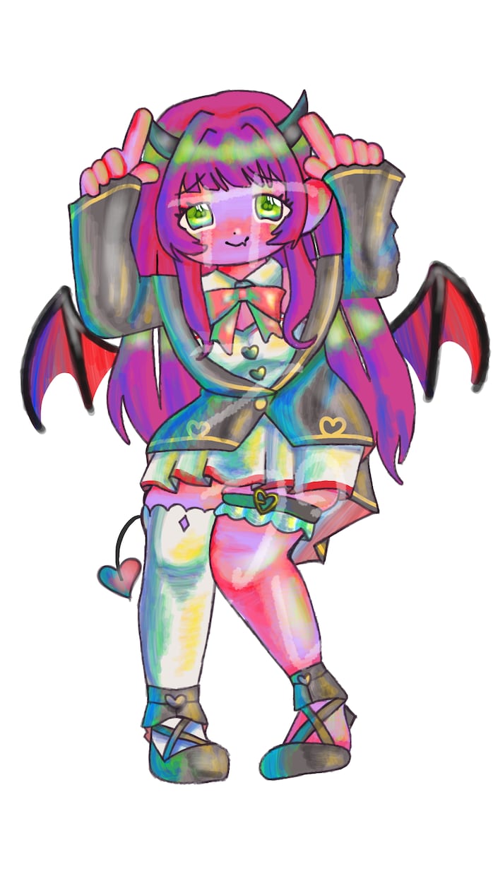 厚塗りIRIAM、TRPGの立ち絵描きます 独特でカラフルな立ち絵にしてみませんか？ イメージ2