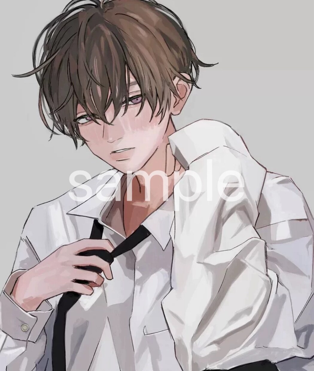 イケメンイラスト、あなただけの夢絵を描きます 修正無制限！ずっと見ていたくなる胸きゅん1枚を制作します イメージ1