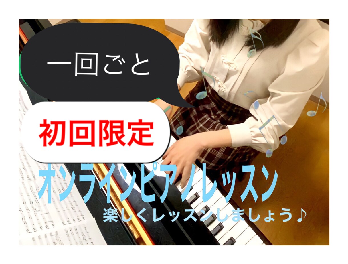 初回限定！お試しレッスンします １回30分1000円で承ります。 イメージ1