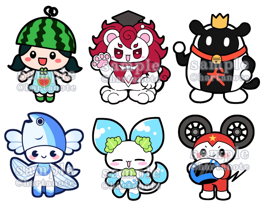 活動に癒しを添えるマスコット描きます ずっとお供してくれるマスコット♪癒しでモチベーションアップ イメージ8