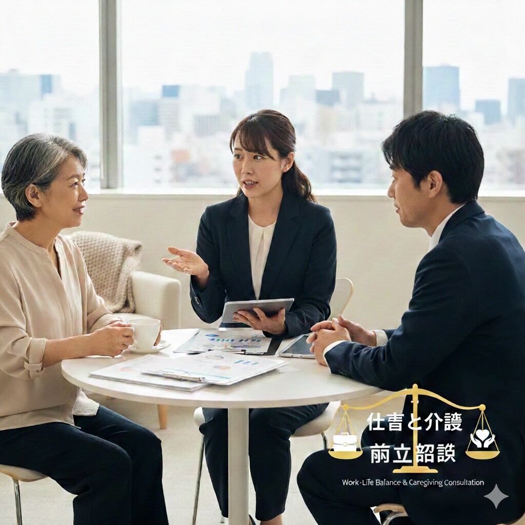 仕事と介護の両立を支援し、介護離職を防止します 親の介護を理由に仕事を続けるのが困難な方を支援します。 イメージ2