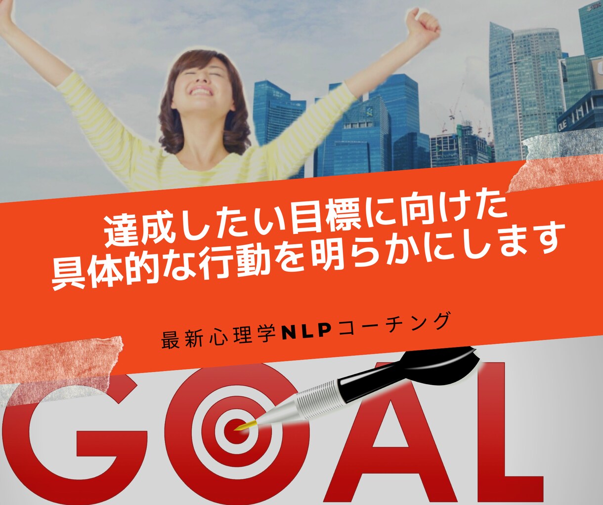 達成したい目標に向けた具体的な行動を明らかにします アメリカ大統領も利用する最新心理学NLPを用いたコーチング イメージ1