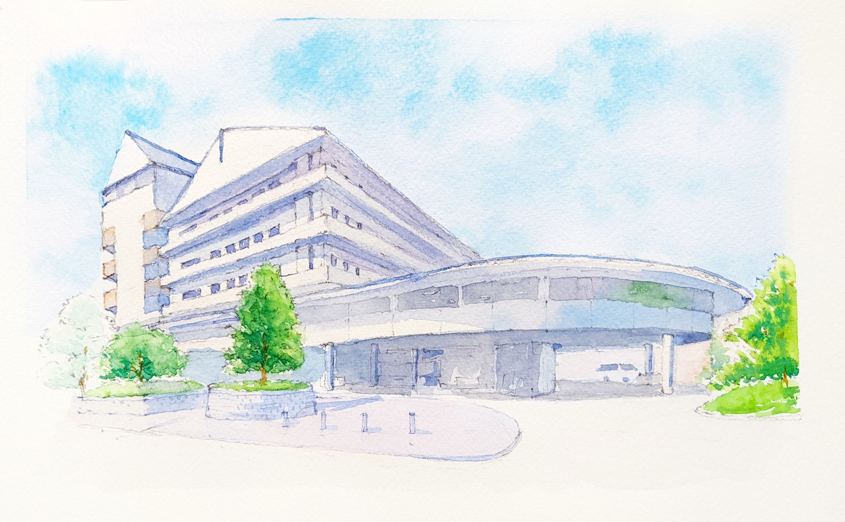 手描き！水彩画で建物や街並み・景色を描きます 旅行先の景色や思い出の場所をイラストで表現します！ イメージ4