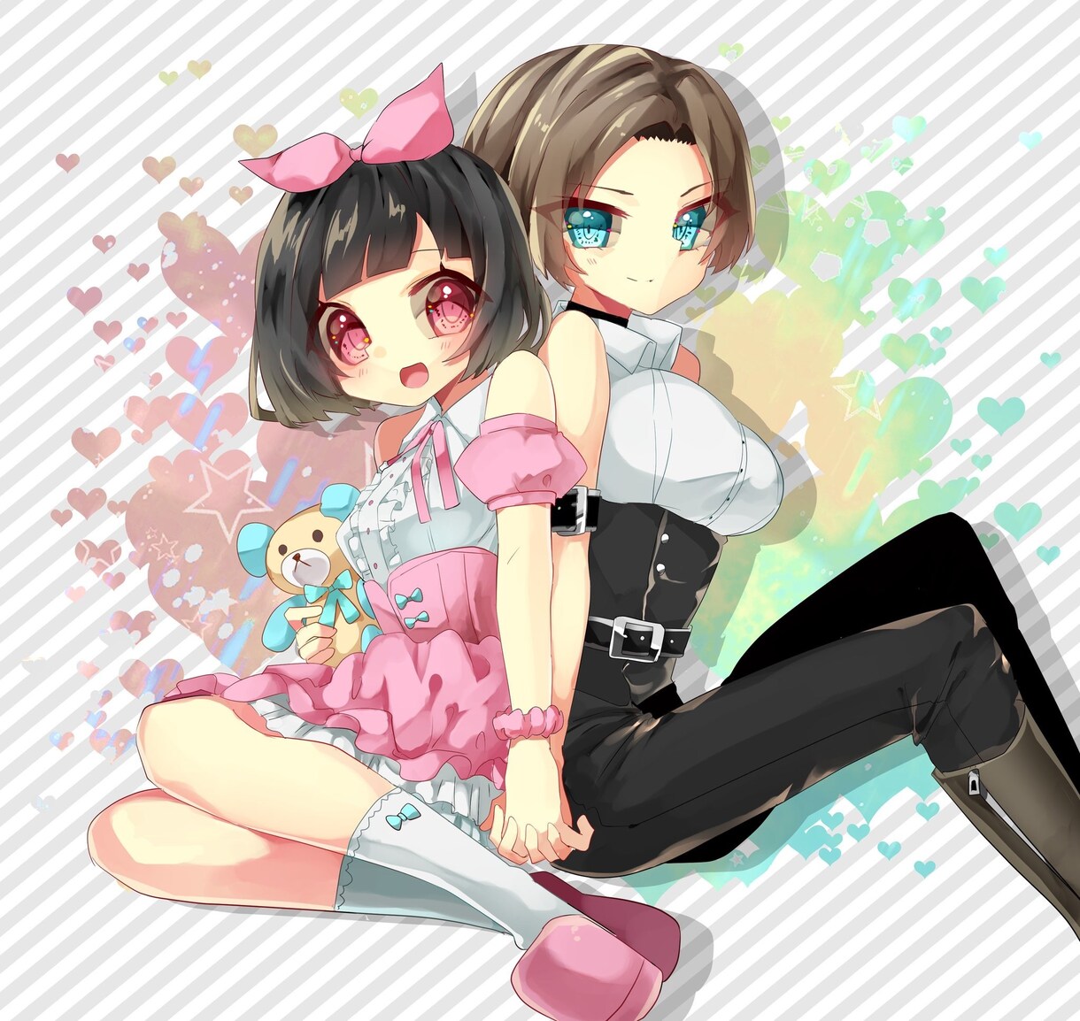 アイコン、動画サムネ、立ち絵など描きます 可愛い女の子のイラスト描きます！ イメージ2