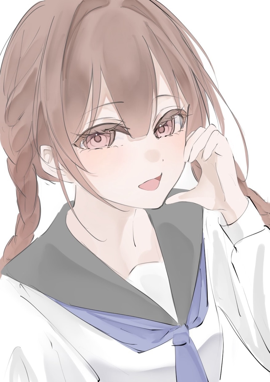 イラスト描きます 色塗りも含め、バストアップイラスト描きます イメージ1