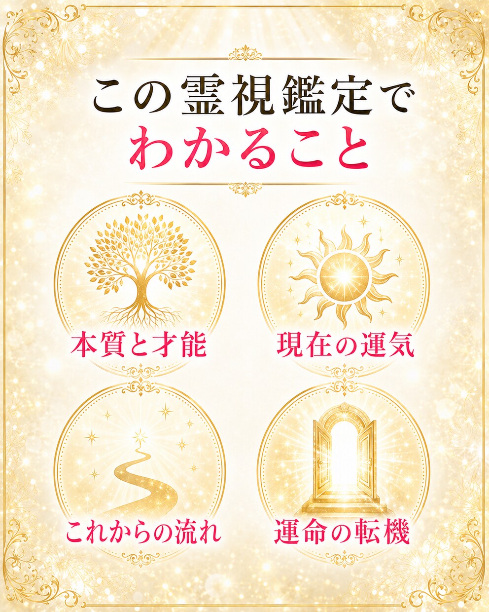 何に悩んでいるか分からない？人生全体を霊視します このままでいいの？人生の現在地とこれからの未来を霊視します イメージ4