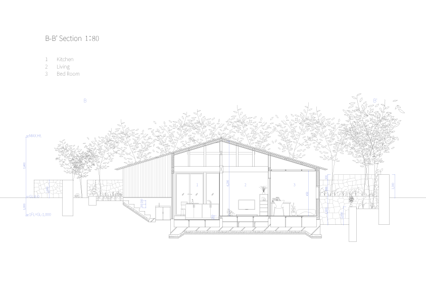 建築の平面図、断面図を書きます ベクターワークス、Archicad、Autocad イメージ2