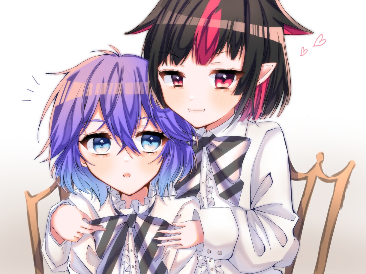 アイコンor1枚絵イラスト描きます 可愛い系の絵柄でSNSアイコン、1枚絵など イメージ3