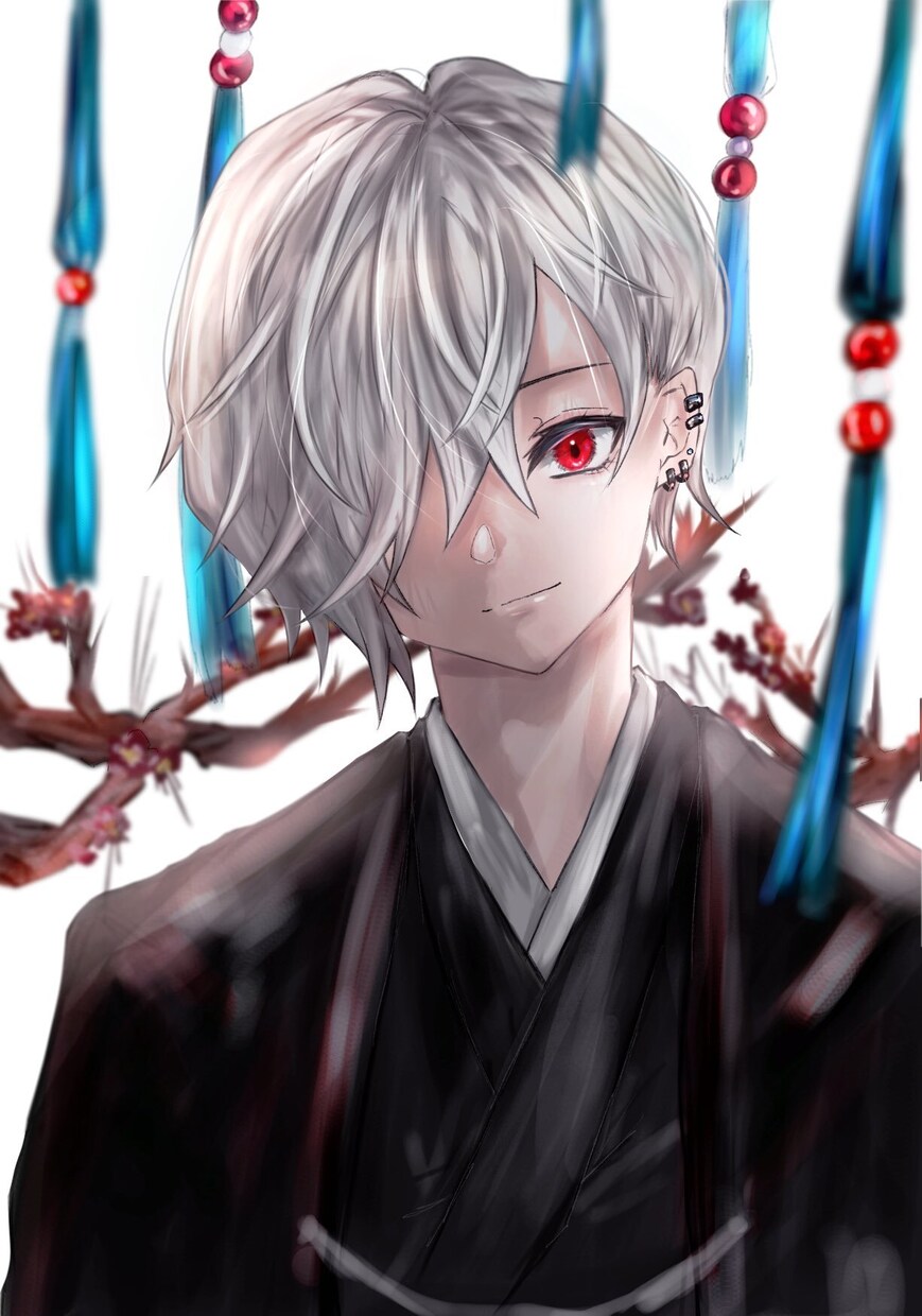 配信用サムネ、1枚絵、ご希望のイラストかきます 寒色系カラーを中心に様々に対応してます！綺麗な作品制作します イメージ4