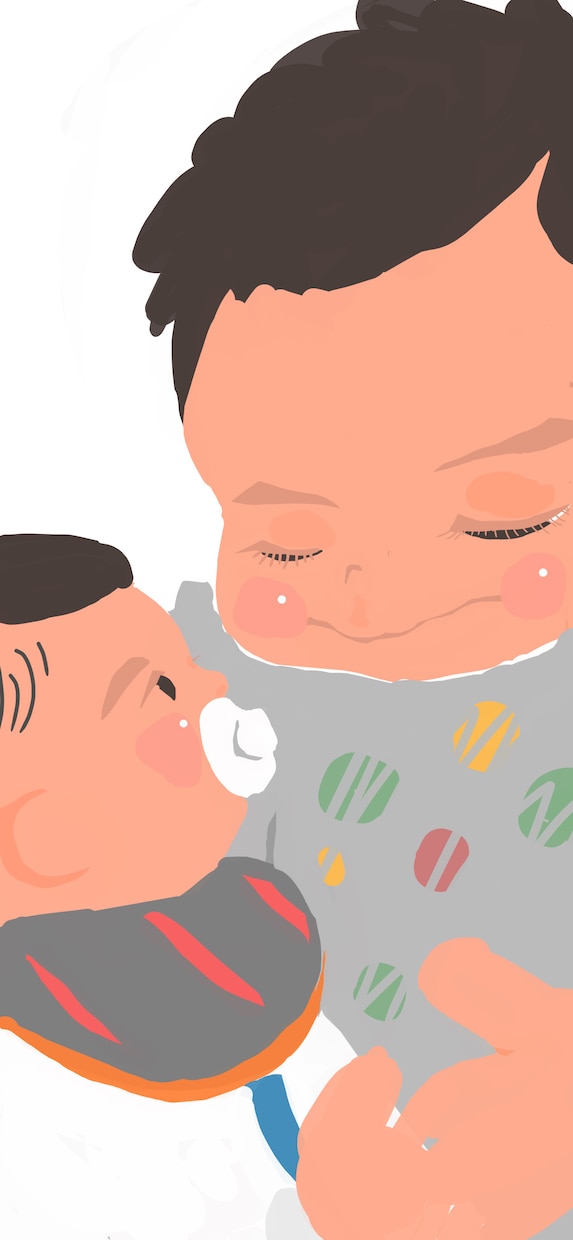 アイコンに！ポップな似顔絵イラスト描きます シンプルで使いやすい、ほっこり優しいイラストです イメージ3