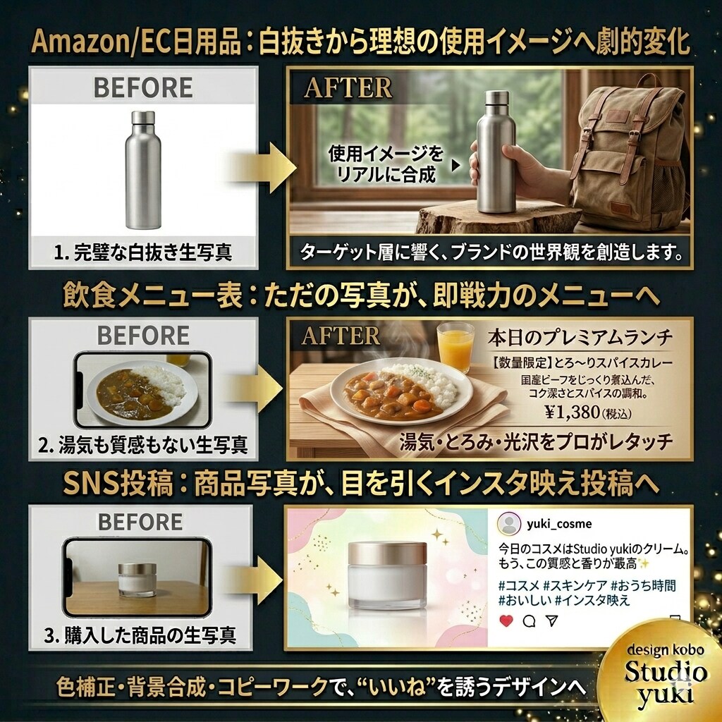 Amazon・SNSで「売れる」画像を制作します 最短２日納品！高品質な「売れる」デザイン【丸投げOK】 イメージ4