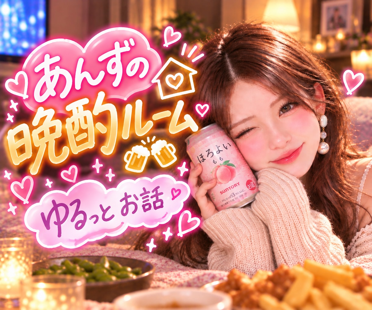 ほろ酔い気分で大人の本音トーク楽しめます ひとり晩酌も楽しい時間に1日の終わりにほっと一息しませんか？ イメージ1