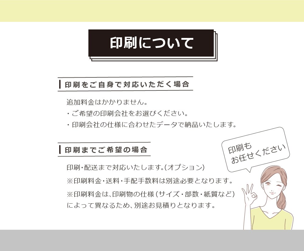 最低価格　印刷用入稿データの作成・修正します 先着5名限定！修正2回無料◆印刷会社へそのまま入稿OK イメージ5